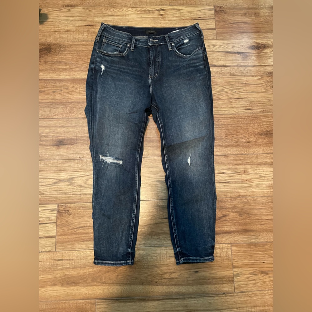 Silver Jeans Avery Skinny Crop